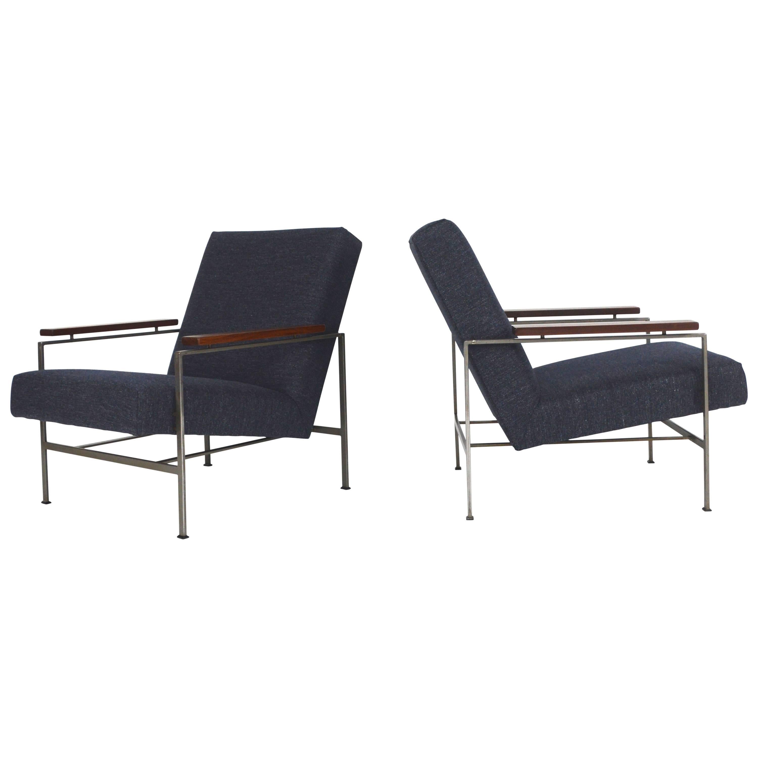 Pair of Rob Parry Lounge Chairs, Netherlands, 1960s