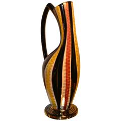 vase en céramique des années 1950 par H.Bequet