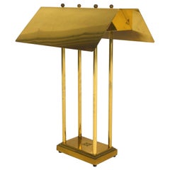 Rare Limited Edition Peter Ghyczy 'MW' Brass Table Lamp