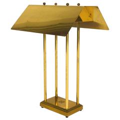 Rare Limited Edition Peter Ghyczy 'MW' Brass Table Lamp 10