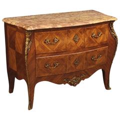 Antique 20th Century French Dresser in Louis XV Style in Rosewood