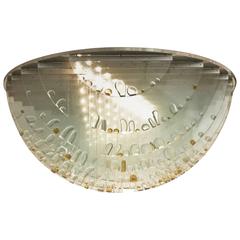 Very Large Ceiling Light by Ernest Krejza and Milos Kramolis, Czech, circa 1960 4