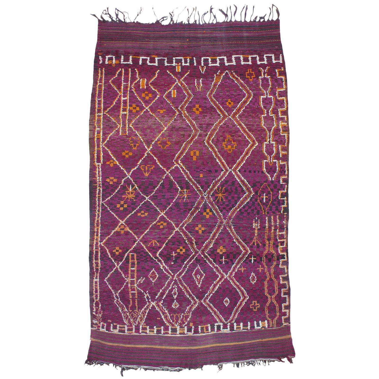 Beni Bou Yahi Berber Moroccan Carpet