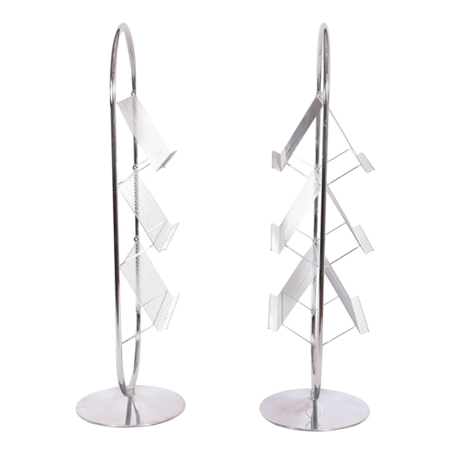 Pair of Verner Panton Display Racks Designed in 1973 for Fritz Hansen