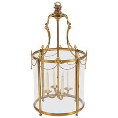Regency Style Brass Hall Lantern 6