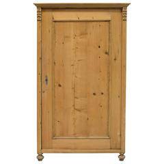 Antique Small 19th Century Austrian Armoire in Pine