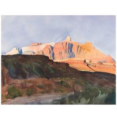 Western Red Rocks by Emil Jean Kosa Jr