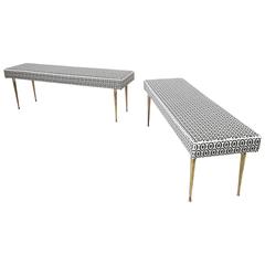 Pair of Benches, Italy, 1950s 6