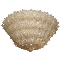 Majestic Murano Ceiling Light by Barovier & Toso, 1960 7