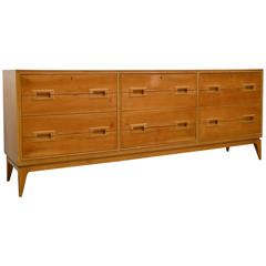 Mid-Century Italian Commode or Dresser Manner of Gio Ponti