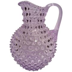 Violet Glass Pitcher