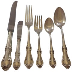 Joan of Arc by International Sterling Flatware Service For 8 Set 32 Pcs Dinner
