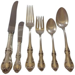 Joan of Arc by International Sterling Flatware Service For 8 Set 32 Pcs Dinner 