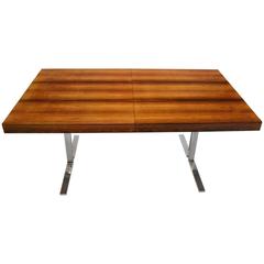 Poul Nørreklit Low Rosewood Extension Table for Georg Petersens 10
