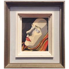 Art Deco French Gouache Painting 11