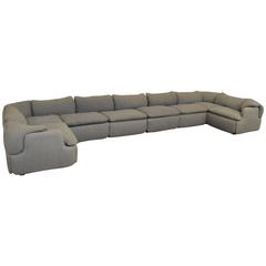Confidential Sectional Sofa by Alberto Rosselli for Saporiti Italia 6