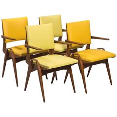 French Mid-Century Armchairs 2