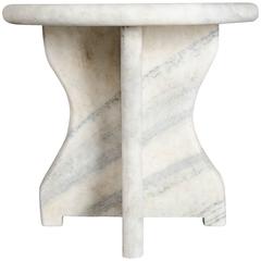 Stone Mallet Design Table by Robert Kuo, Limited Edition