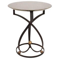 Arturo Pani Talleres Chacon Side Table with Granite Top
