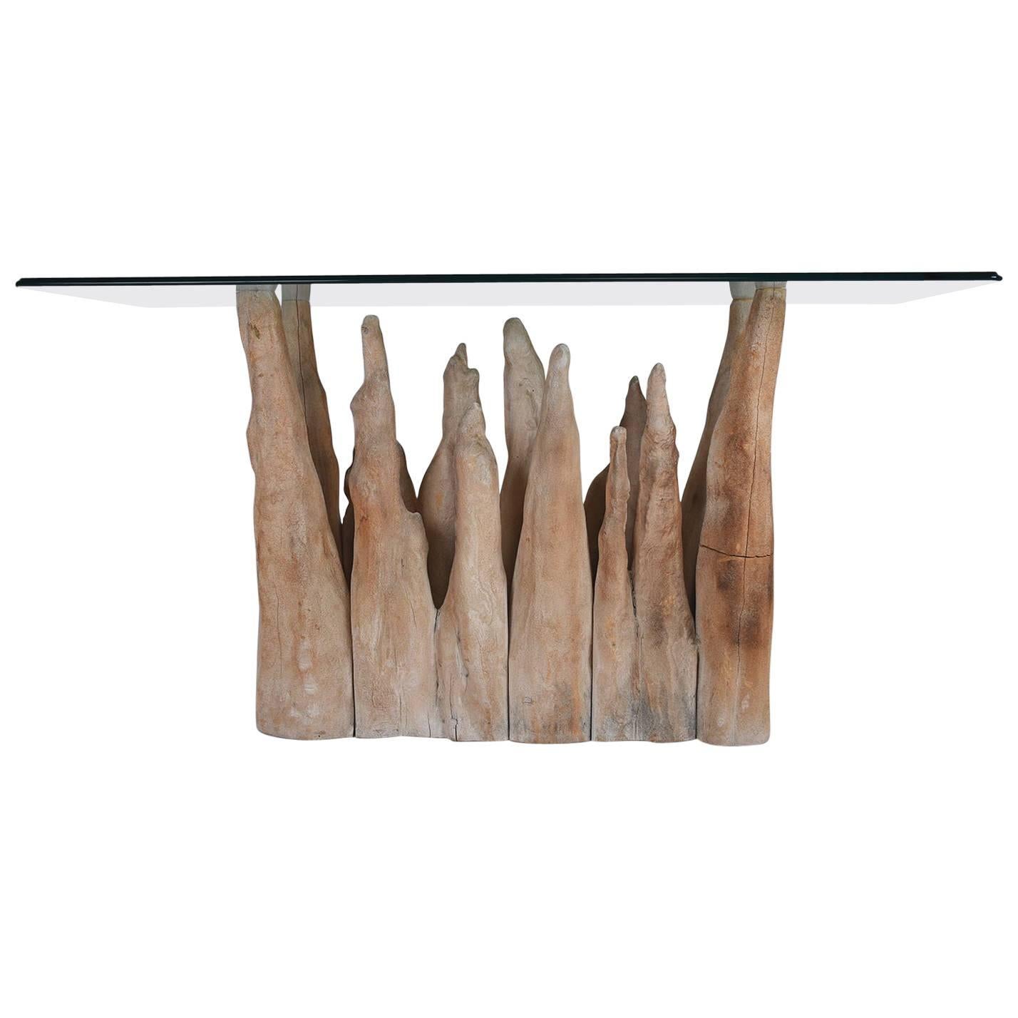 Sculptural Sofa Table by Michael Taylor