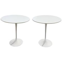Pair of Eero Saarinen Side Tables Made by Knoll