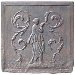 18th-19th Century French 'Lady' Fireback 8