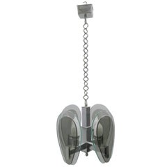 Suspended Chandelier Attributed to Fontana Arte, 20th Century