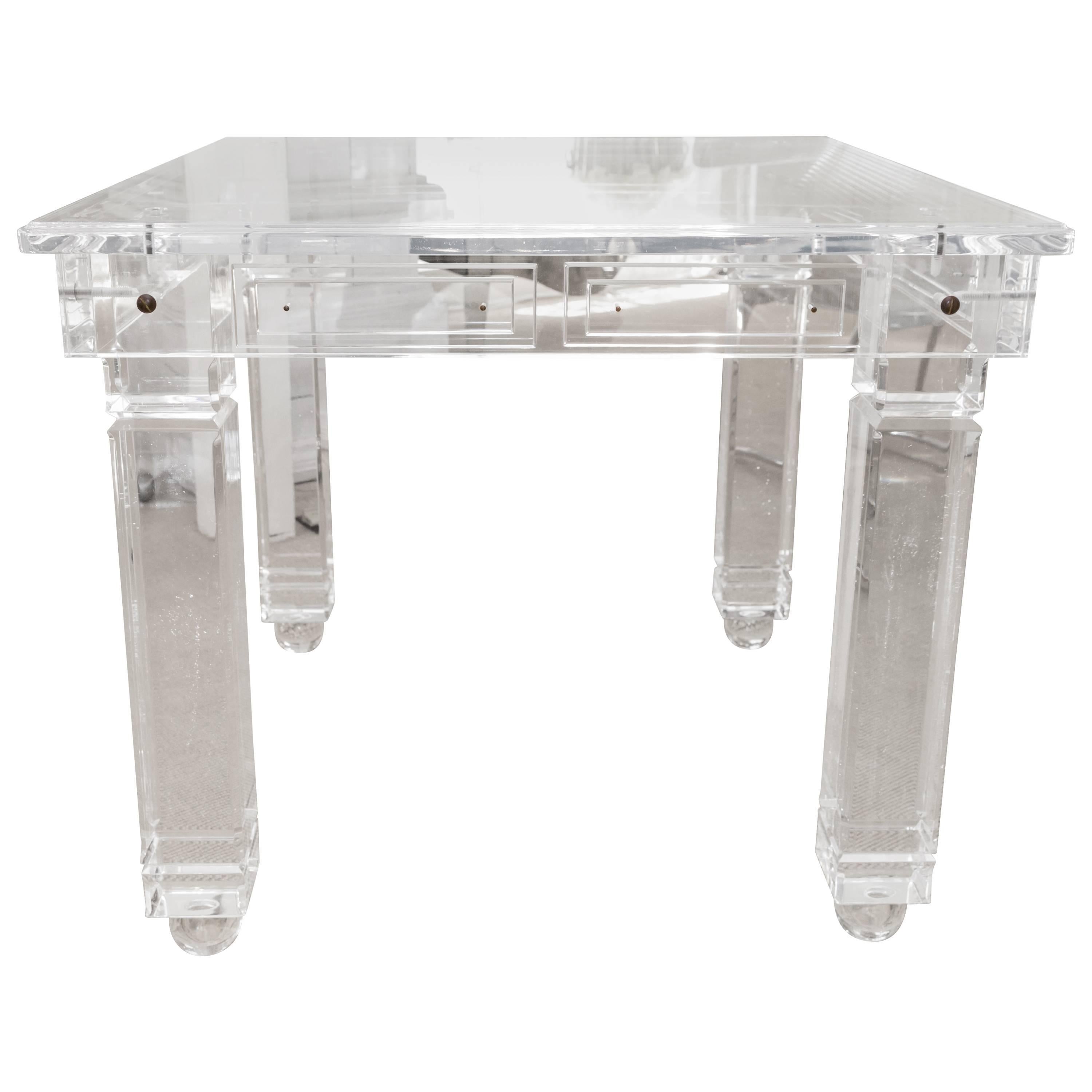 Fabulous Mid-Century Lucite Games Table