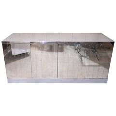 Used Paul Evans Status I Stainless Steel Cabinet