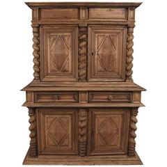 Early 19th Century French Bleached Wood Buffet 9