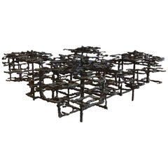 Large Sculptural Coffee Table by Daniel Gluck