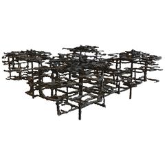 Large Sculptural Coffee Table by Daniel Gluck 12