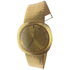 Vintage Very Rare Model 3573 Patek Philippe 18-Karat Backwinder Mens Automatic Watch