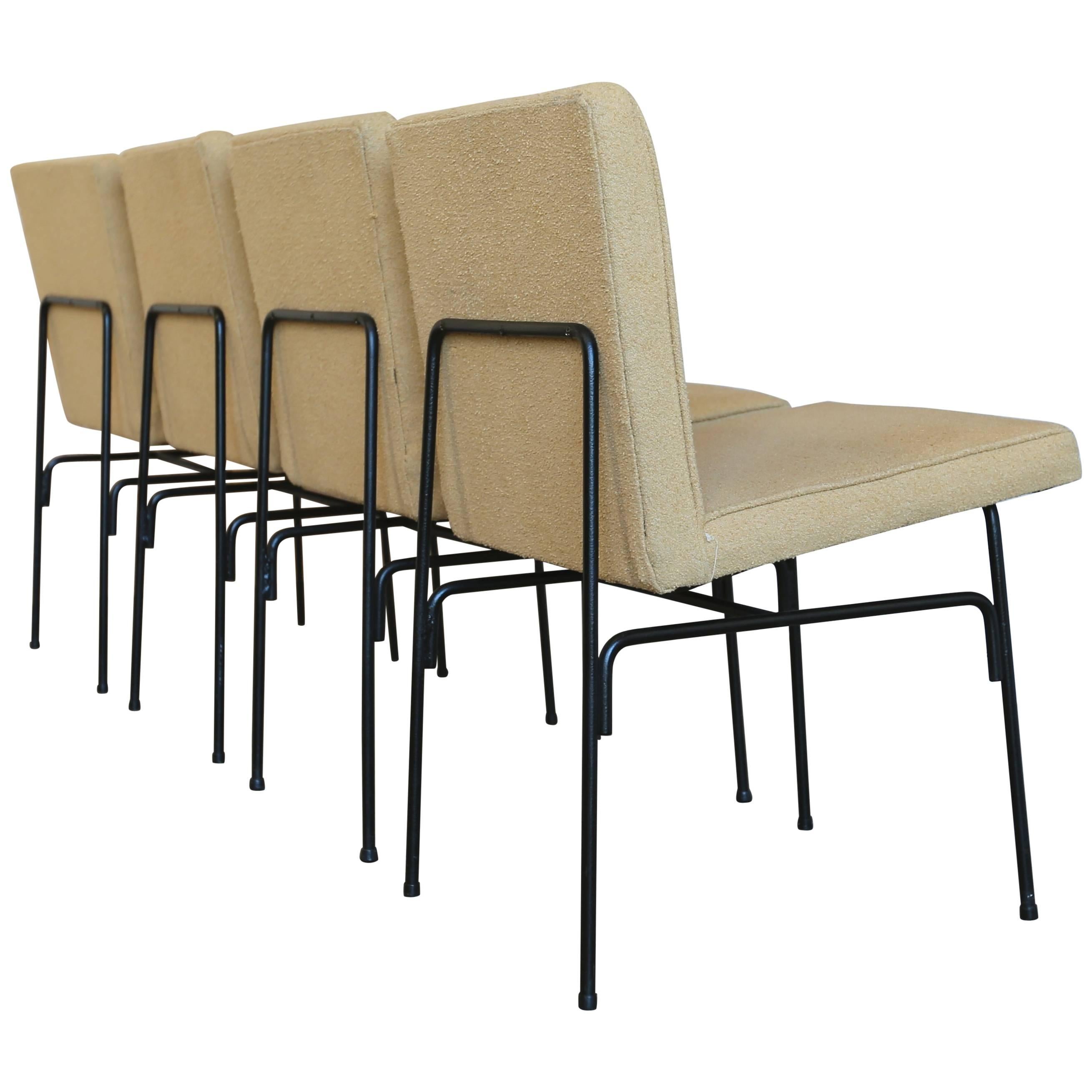 Set of Iron Dining Chairs by Allan Gould