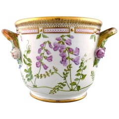 Royal Copenhagen "Flora Danica" Porcelain Large Wine Cooler