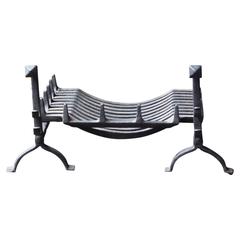 19th Century English Fire Grate, Fire Basket