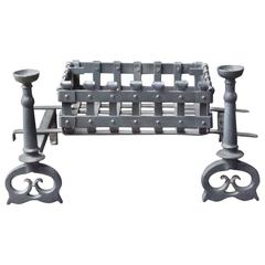 19th Century English Fire Grate or Fire Basket