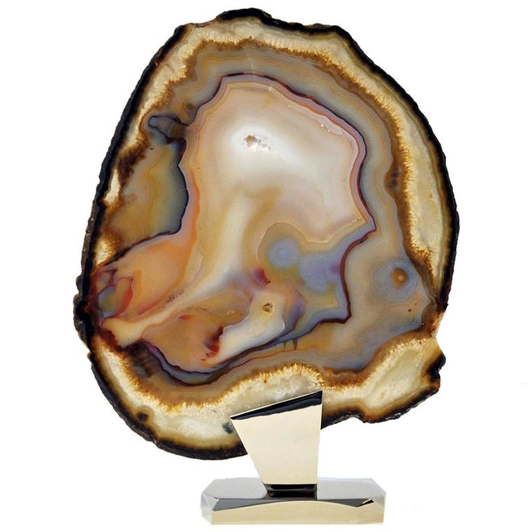 Amber Agate Sculpture For Sale at 1stdibs