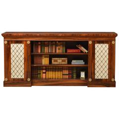 Superb Regency Rosewood Bookcase or Sideboard