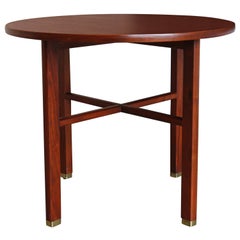 Round Occasional Table by Edward Wormley for Dunbar