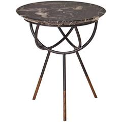 Atlas Bronze Side or End Table by AVRAM RUSU STUDIO