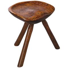 Antique Saddle Stool