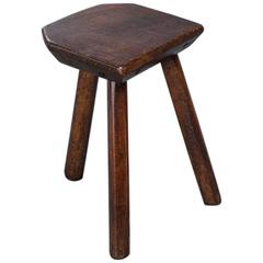 Antique Ash Milking Stool