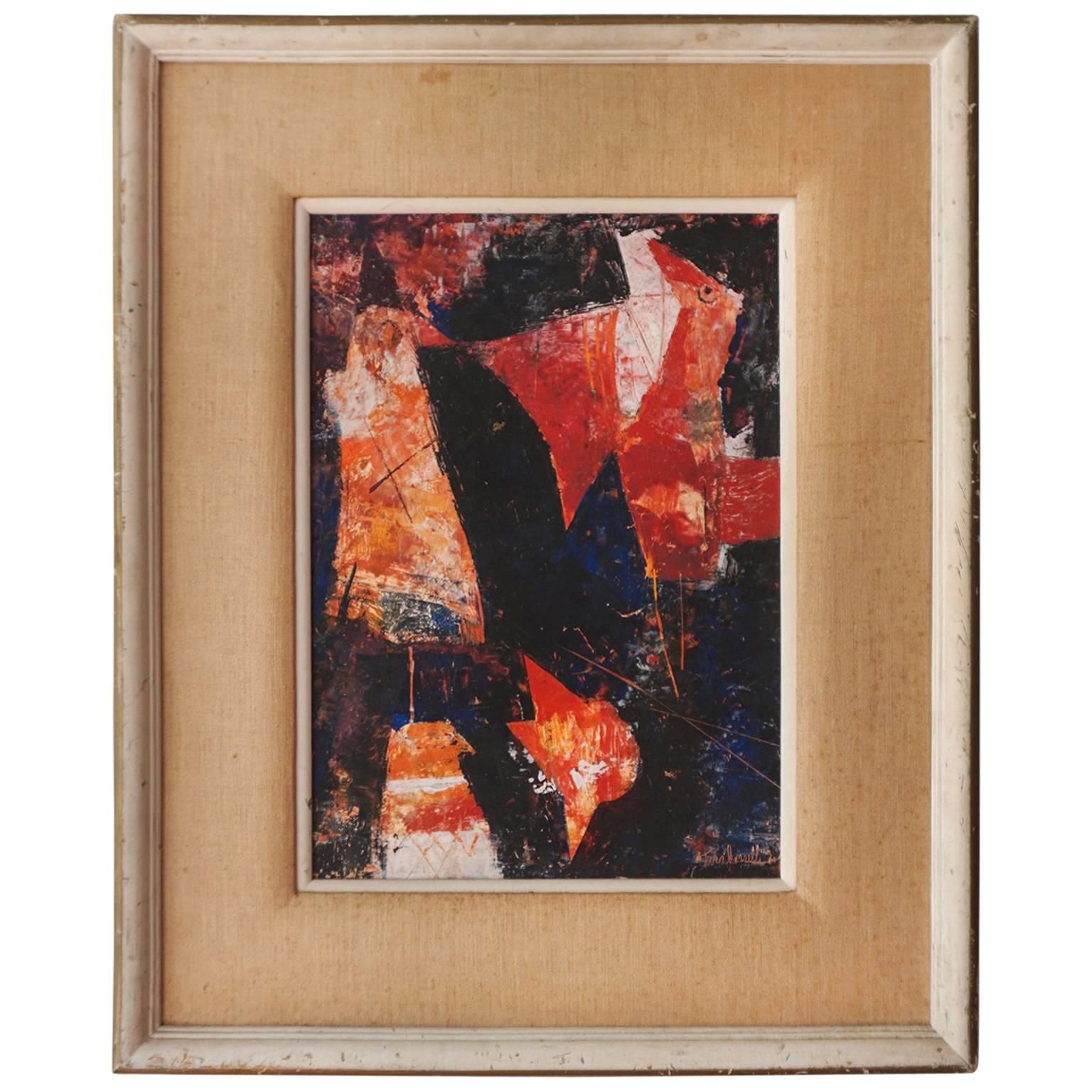 Abstract Bird Painting, 1960 For Sale