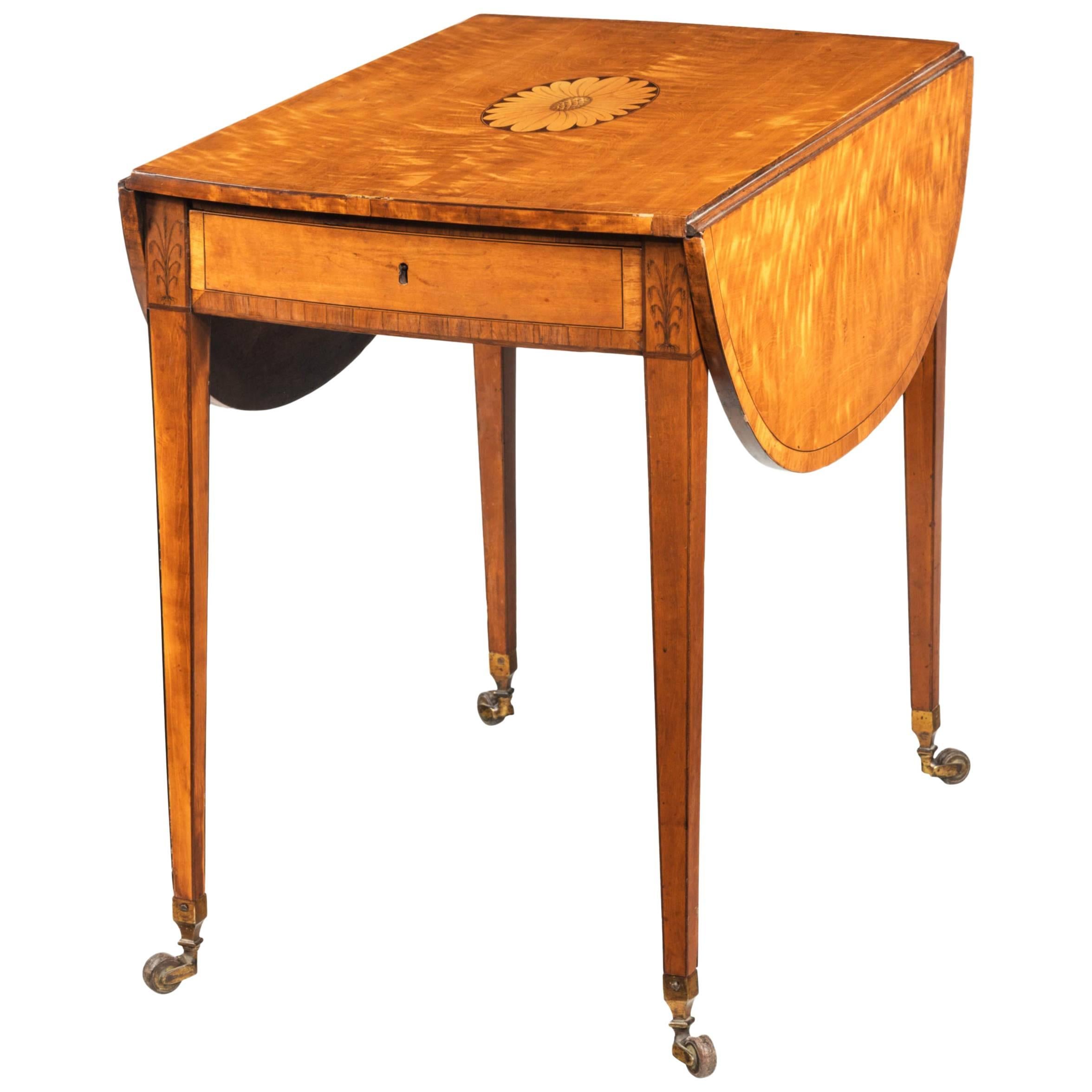 Late 18th Century Satinwood Pembroke Table
