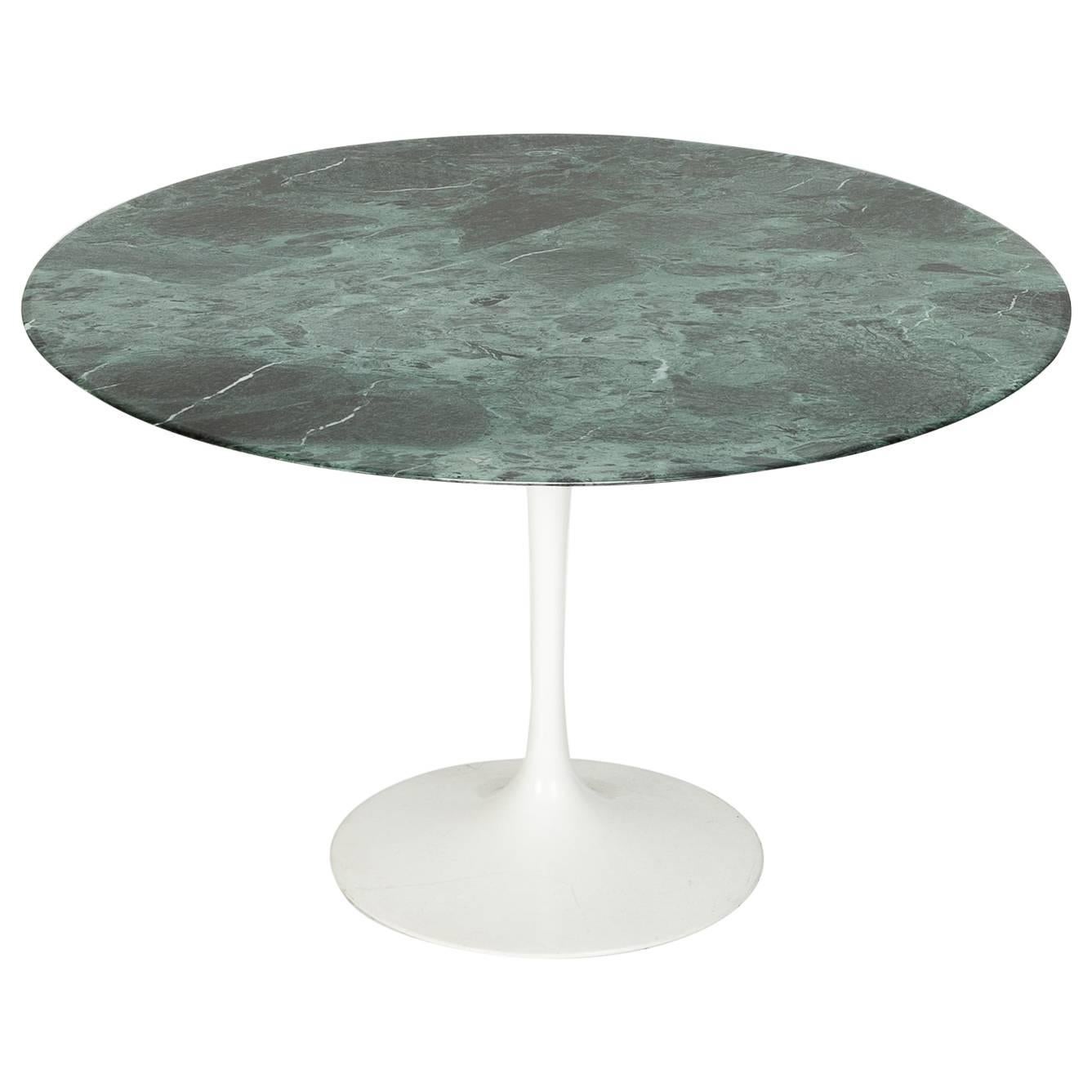 Saarinen Table Knoll International with Verdi Alpi Marble Tabletop, 1970s