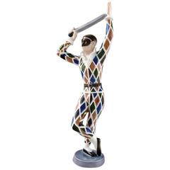 Bing & Grondahl B&G Porcelain Figurine 'Harlequin' No. 2354