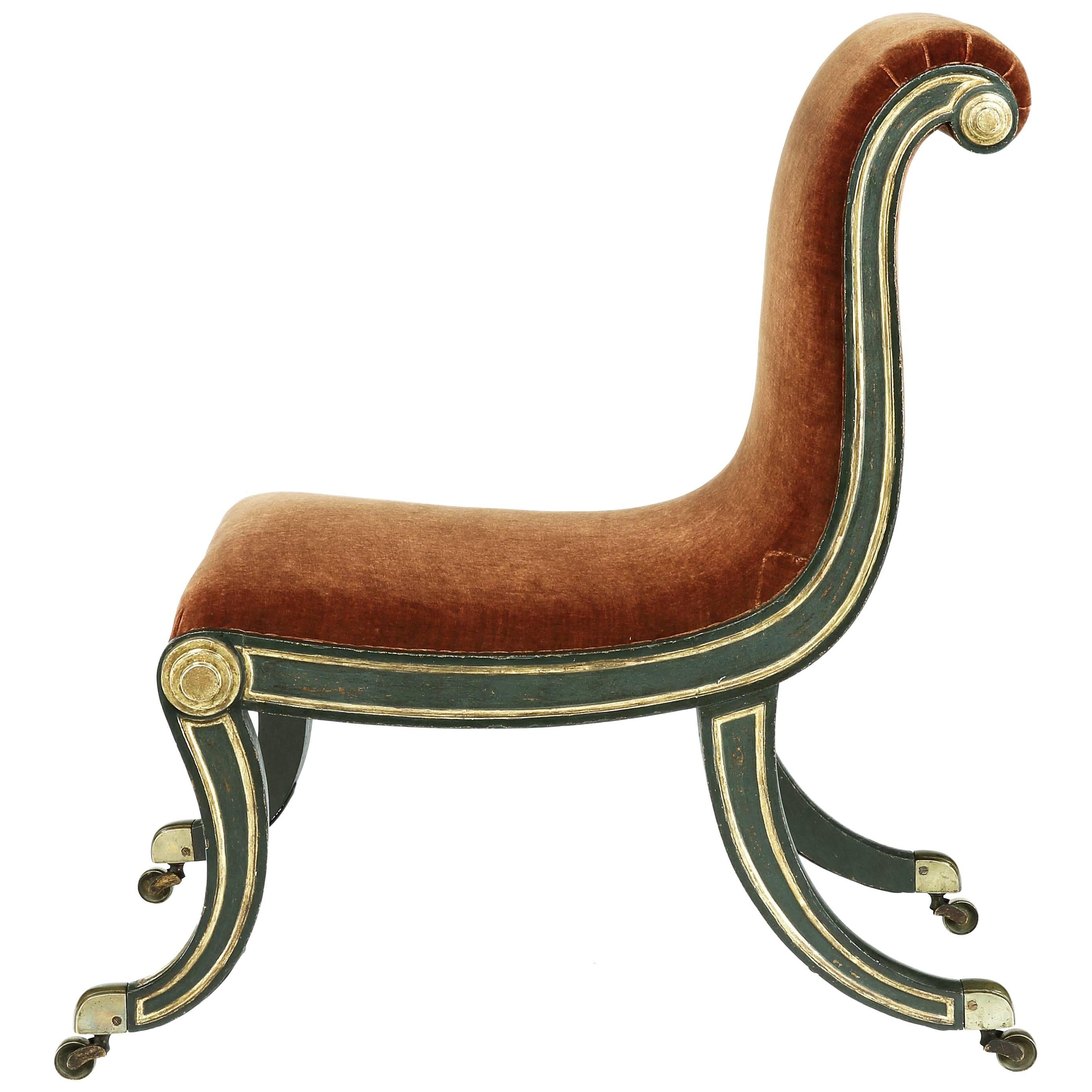 Regency Side Chair in the Manner of Thomas Hope