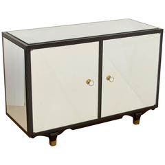 Mirrored French Art Deco Cabinet