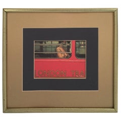 Vintage Framed Photograph of Topless Woman by Sam Haskins